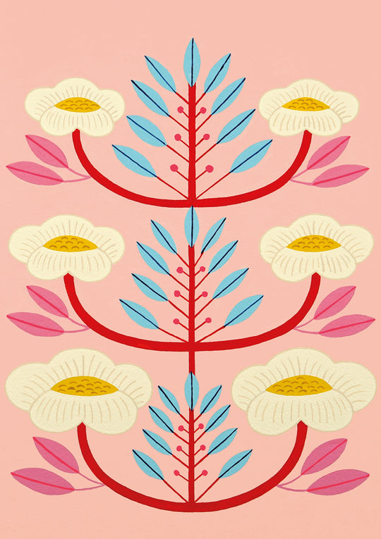 Folk Floral #10