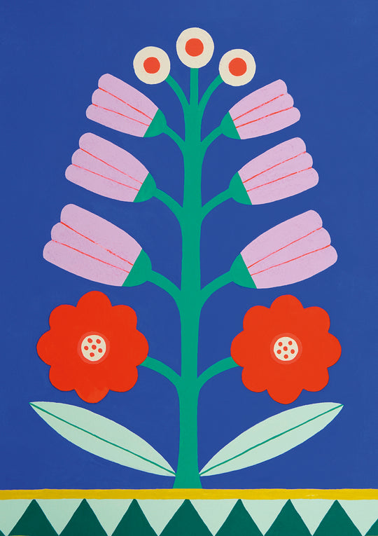 Folk Flower #1
