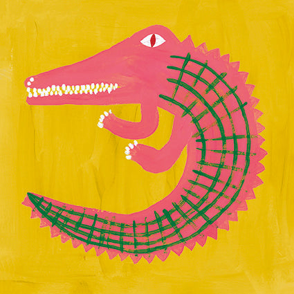Pink Crocodile