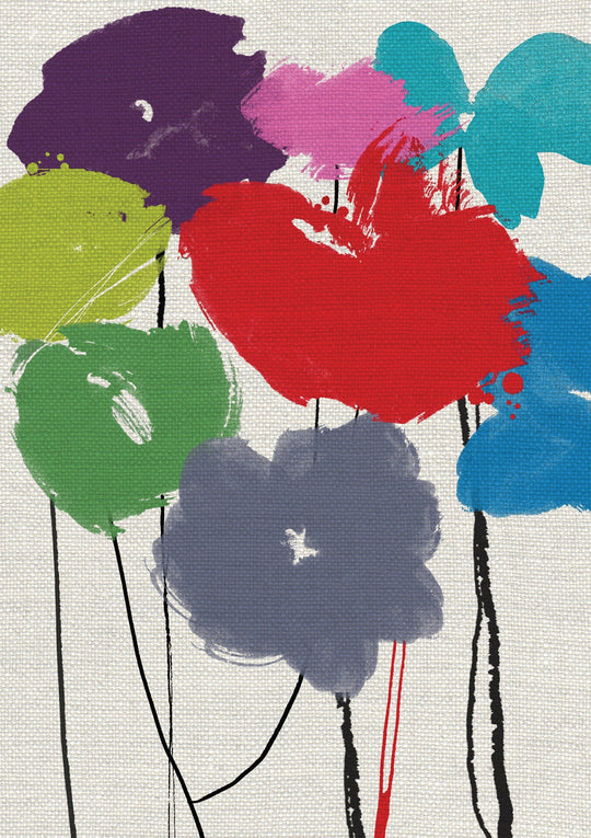Printed Flowers