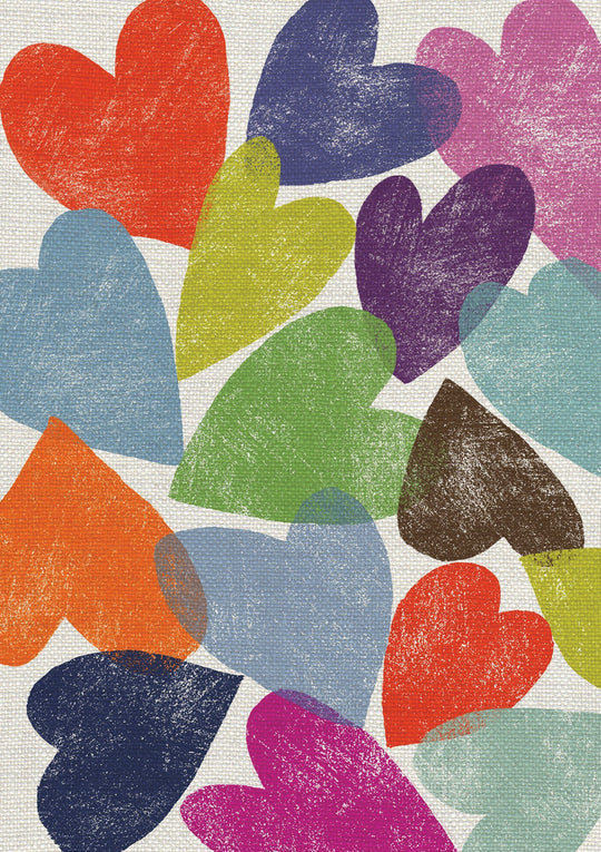 Printed Hearts