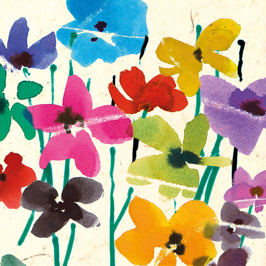 Inky Flowers