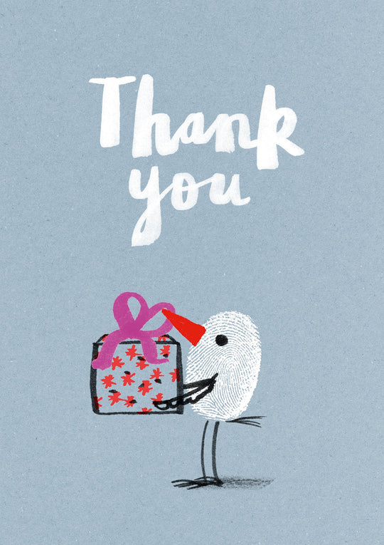 Bird with Gift