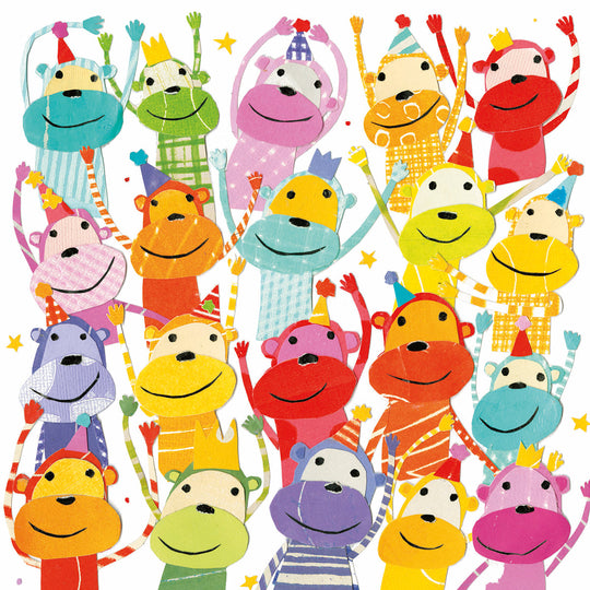 Cheering Monkeys