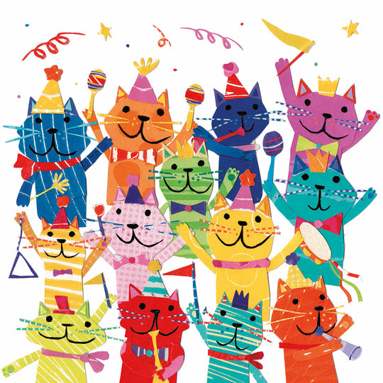 Cheering Cats