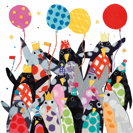 Cheering Penguins