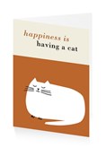 Happiness is having a cat