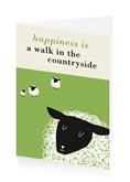 Happiness is a walk in the countryside