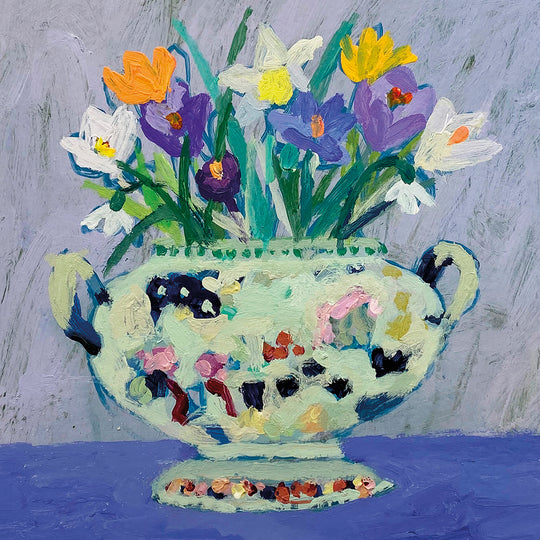 Gold, Cream and Violet