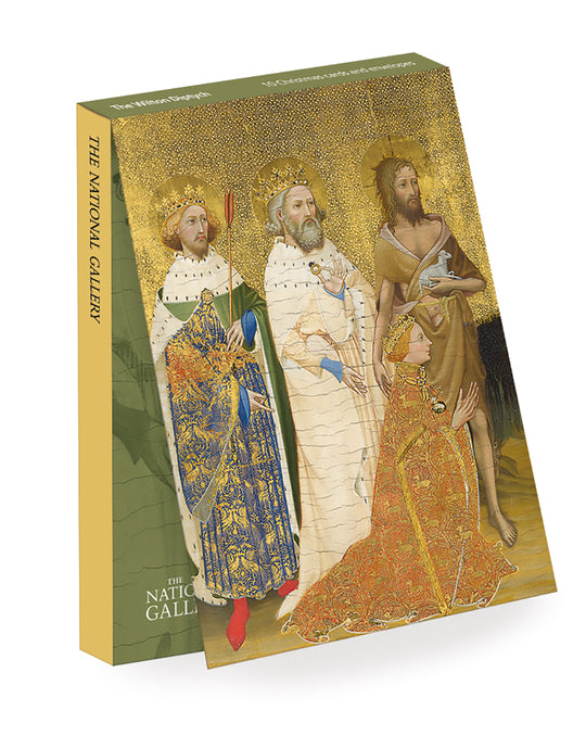 The Wilton Diptych (detail) (Left Panel)