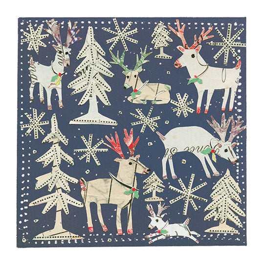 Dots and Christmas Deer