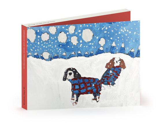 Matilda, Age 8, Henry and Mollie in the Snow