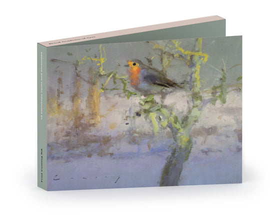 Fred Cuming RA, Robin in the Snow