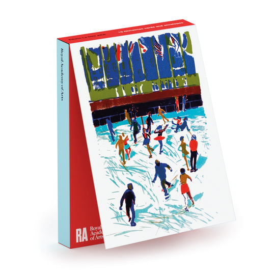 Edwin La Dell ARA, Skaters at the Rockefeller Centre