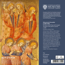 Olivuccio di Ciccarello, St Peter and St Paul with Angels