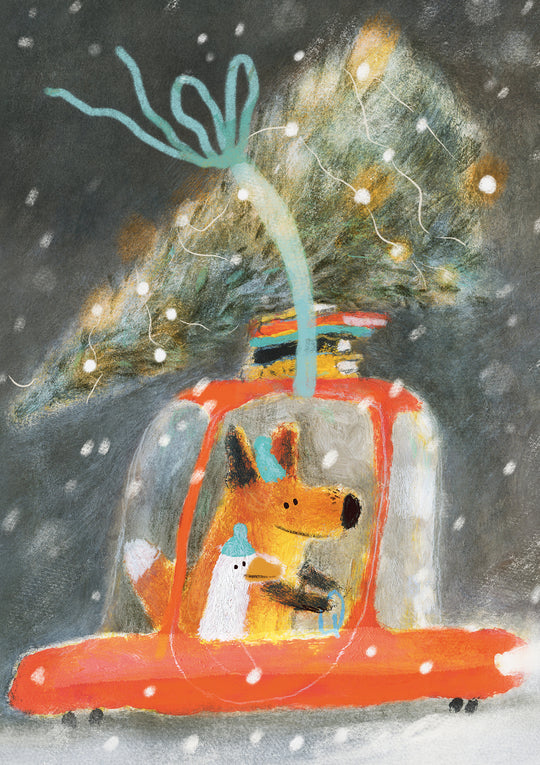 Fox, Duck and the Christmas Tree