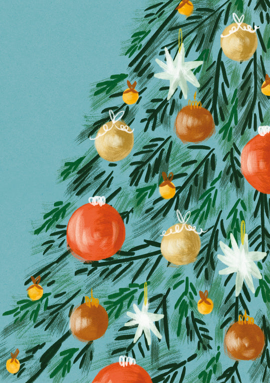 Baubles in Tree