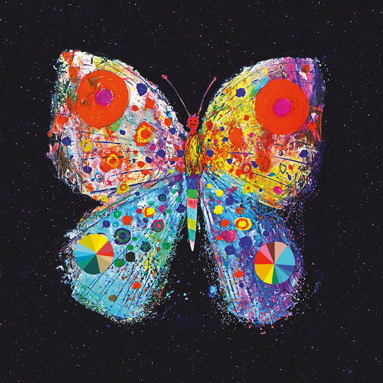 A butterfly escaped from heaven