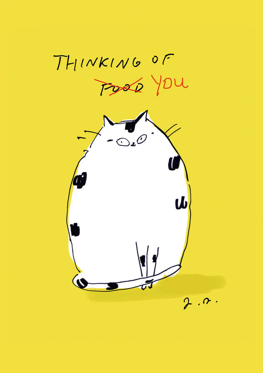 Thinking of you cat