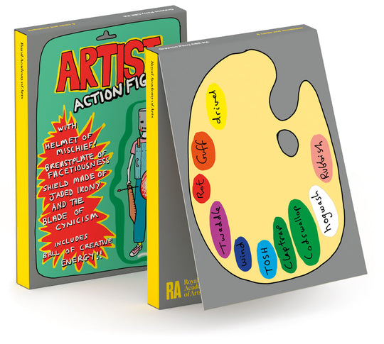 Grayson Perry CBE RA Artist's Palette and Action Figure