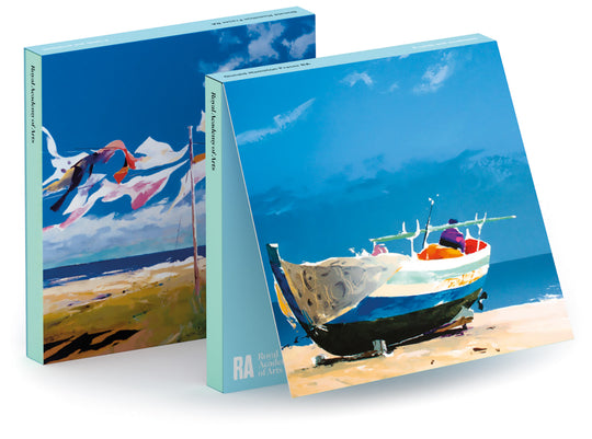 Donald Hamilton Fraser RA Fishing Boat and Seascape