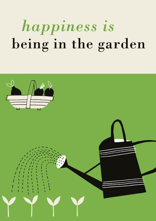 Happiness is being in the garden