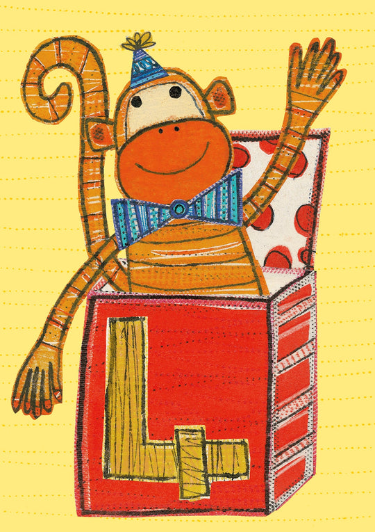 Malcolm monkey is four