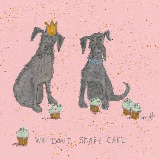 Hubble and Atticus Mini Schnauzers