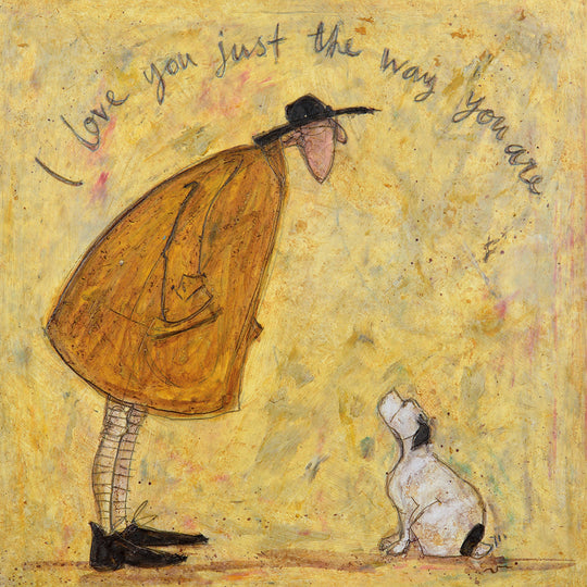 I love you just the way you are