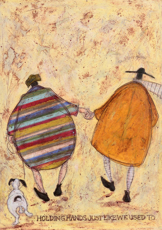 Holding hands the way we used to