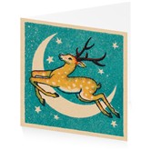 The deer and the moon