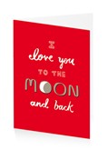 I Love you to the Moon and back